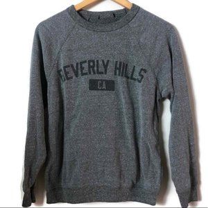 Vintage Graphic Beverly Hills Athletic Sweatshirt. Size M. Grungey meets Bougie.